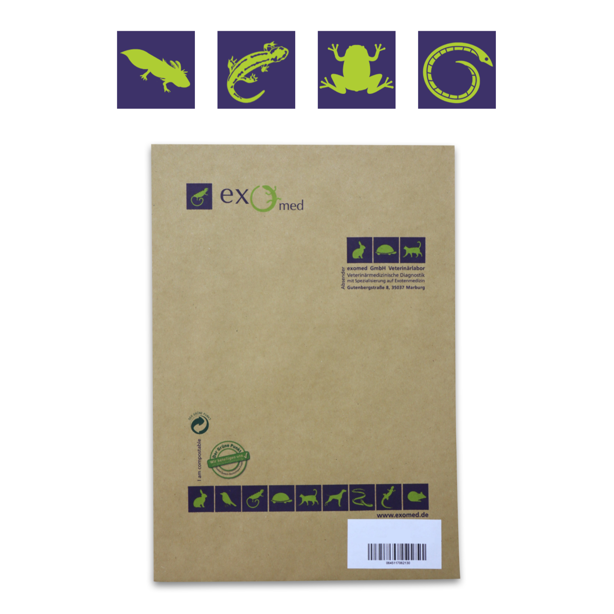 exomed Testkit - Amphibien - Chytridpilz (BD)