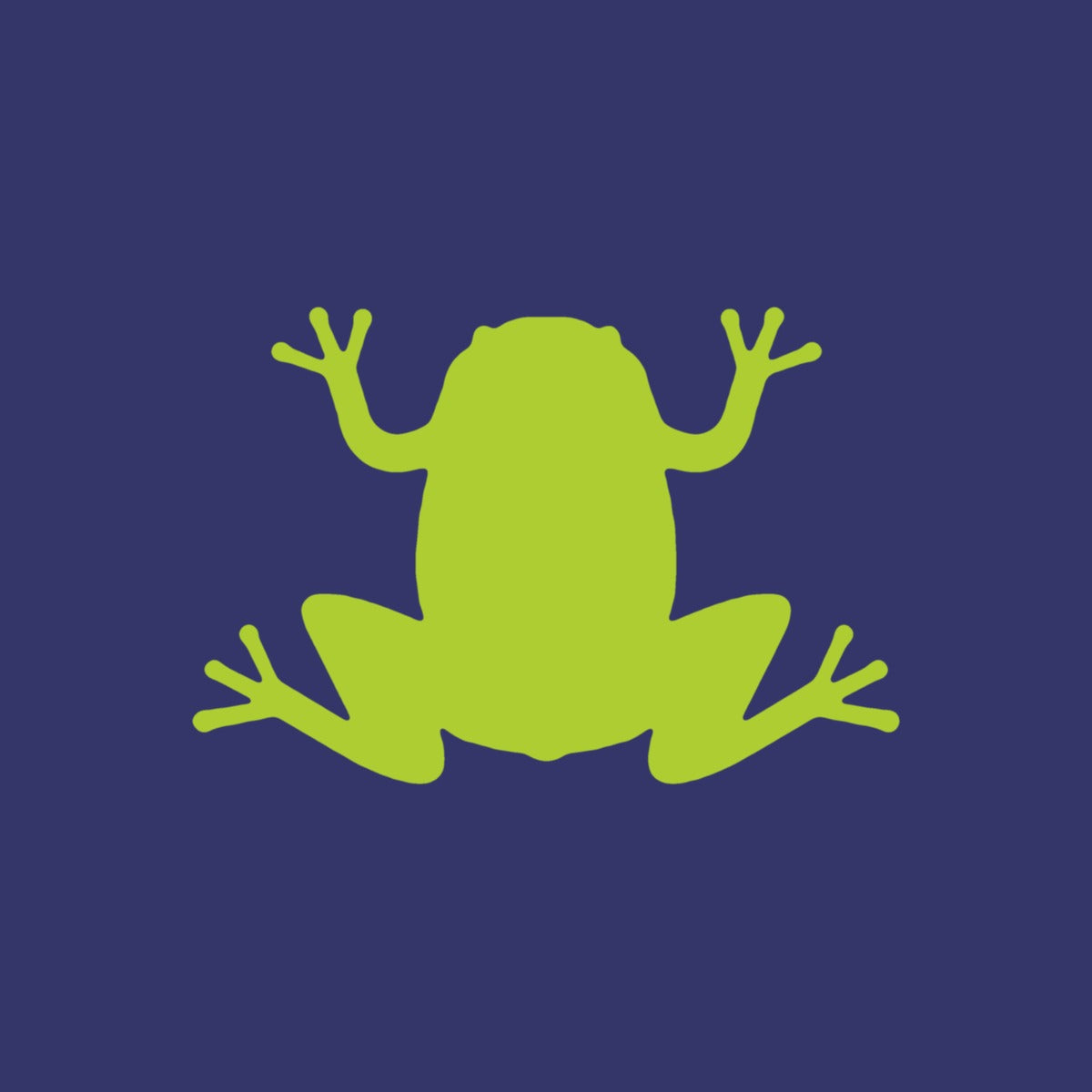 Amphibien – Frosch-Symbol