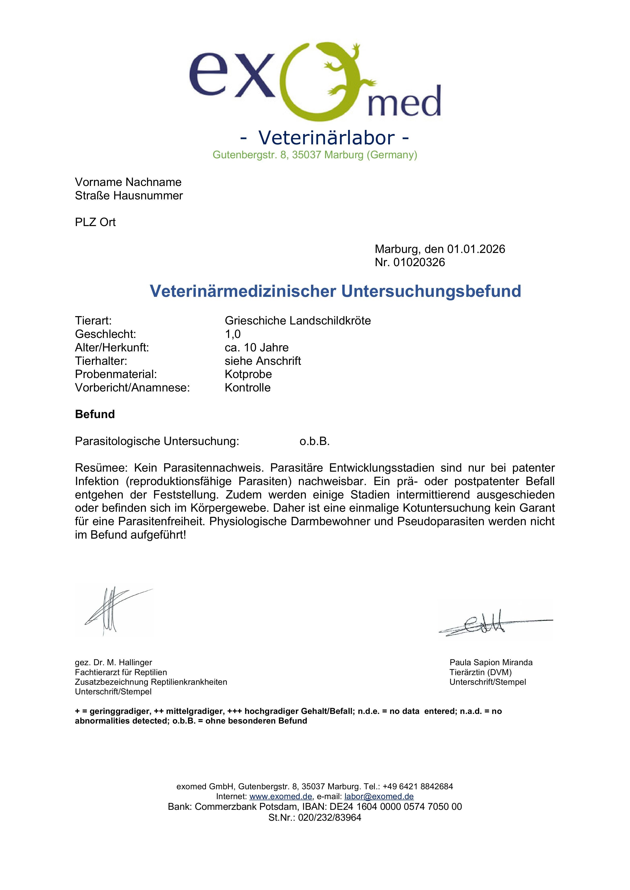 2er-Set Kotuntersuchung – Empfohlen für sichere Ergebnisse ⭐
